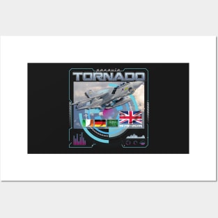 Tornado German British  Airforce Pilot Gift Modern Warbird Posters and Art